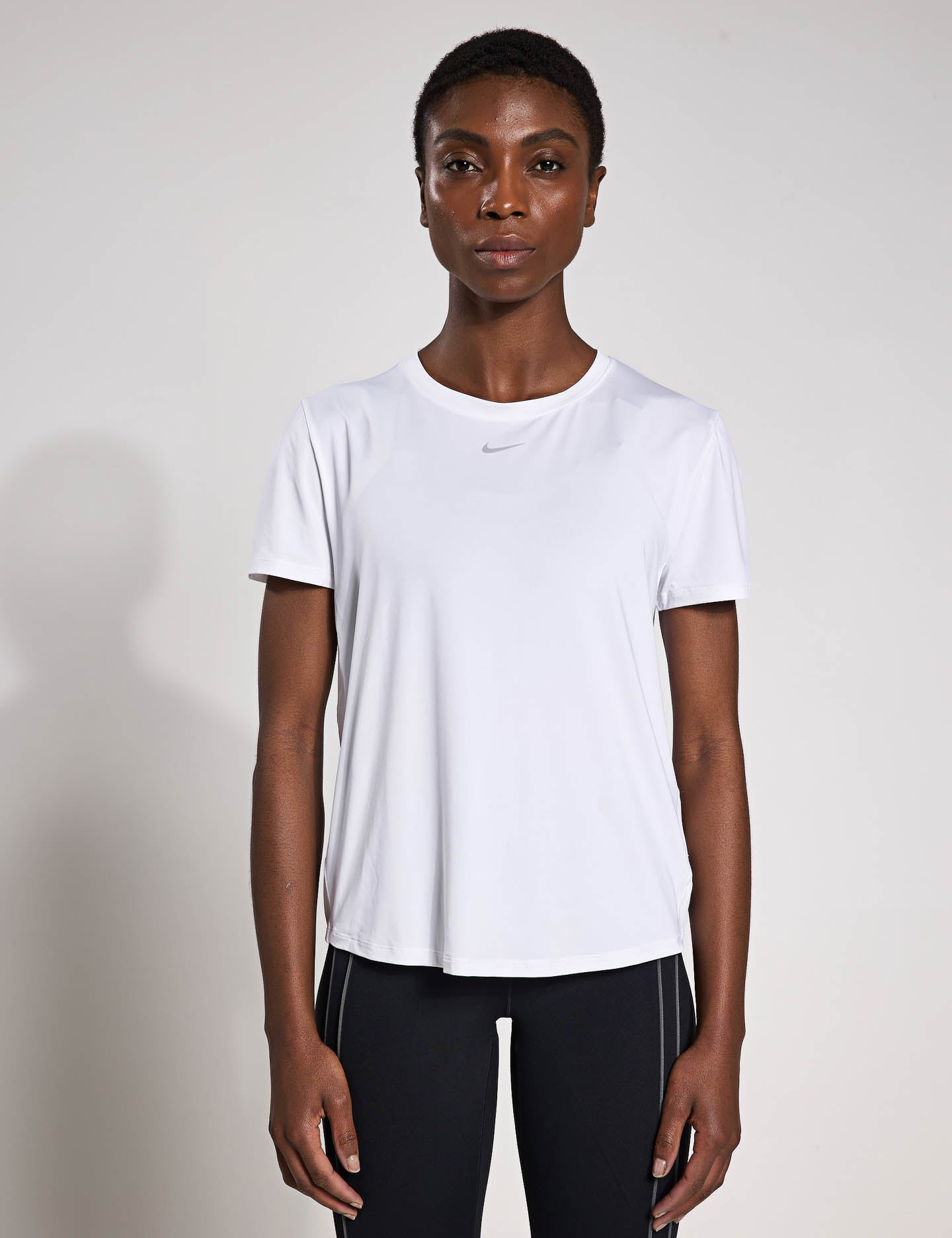 Classic Dri-FIT Short Sleeve T-Shirt for Men & Women - Moisture Wicking Activewear - White/Black - Perfect for Running, Gym Workouts & Outdoor Sports