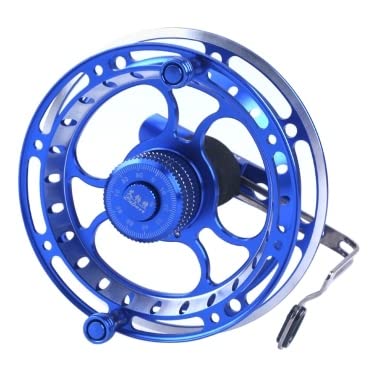 **MengK Fly Fishing Reel - 3BB Ball Bearings, Full Metal Right Handed Aluminum Alloy Fishing Wheel - Ultra Light Front Drag Fly Reel for Trout, Salmon, Bass - Smooth Fishing Accessories for Freshwater & Saltwater**