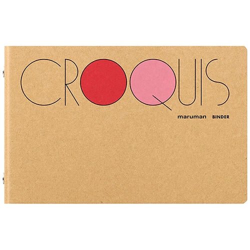 Maruman Mini Sketchbook Binder - Portable Artist Sketch Pad for Drawing, Doodling & Note Taking - Perfect for Travel, School & Art Class Supplies