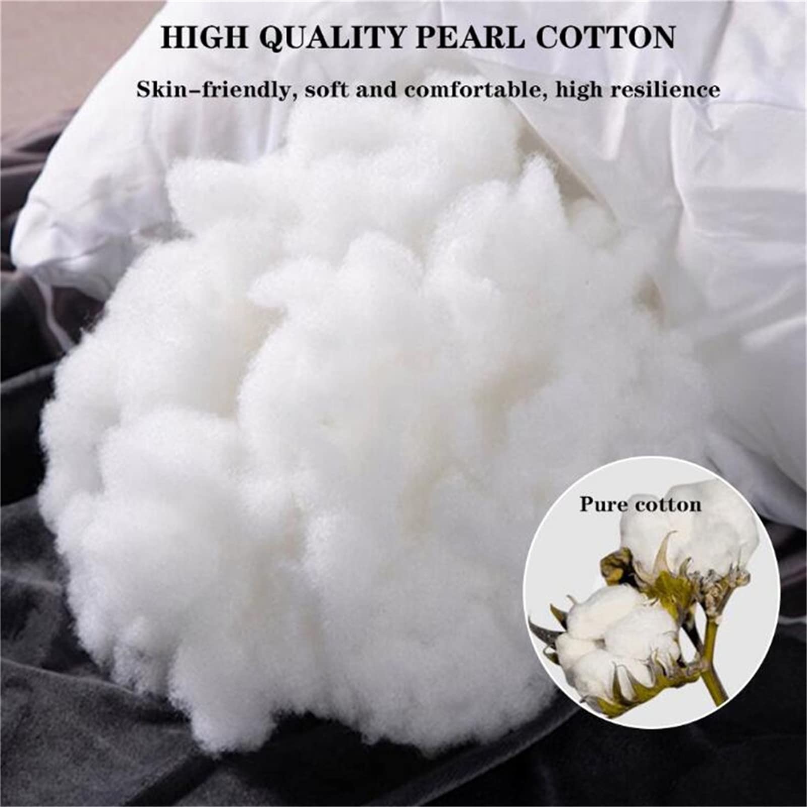 Large Headboard Pillow for Full, King, Queen & Twin Beds - 59