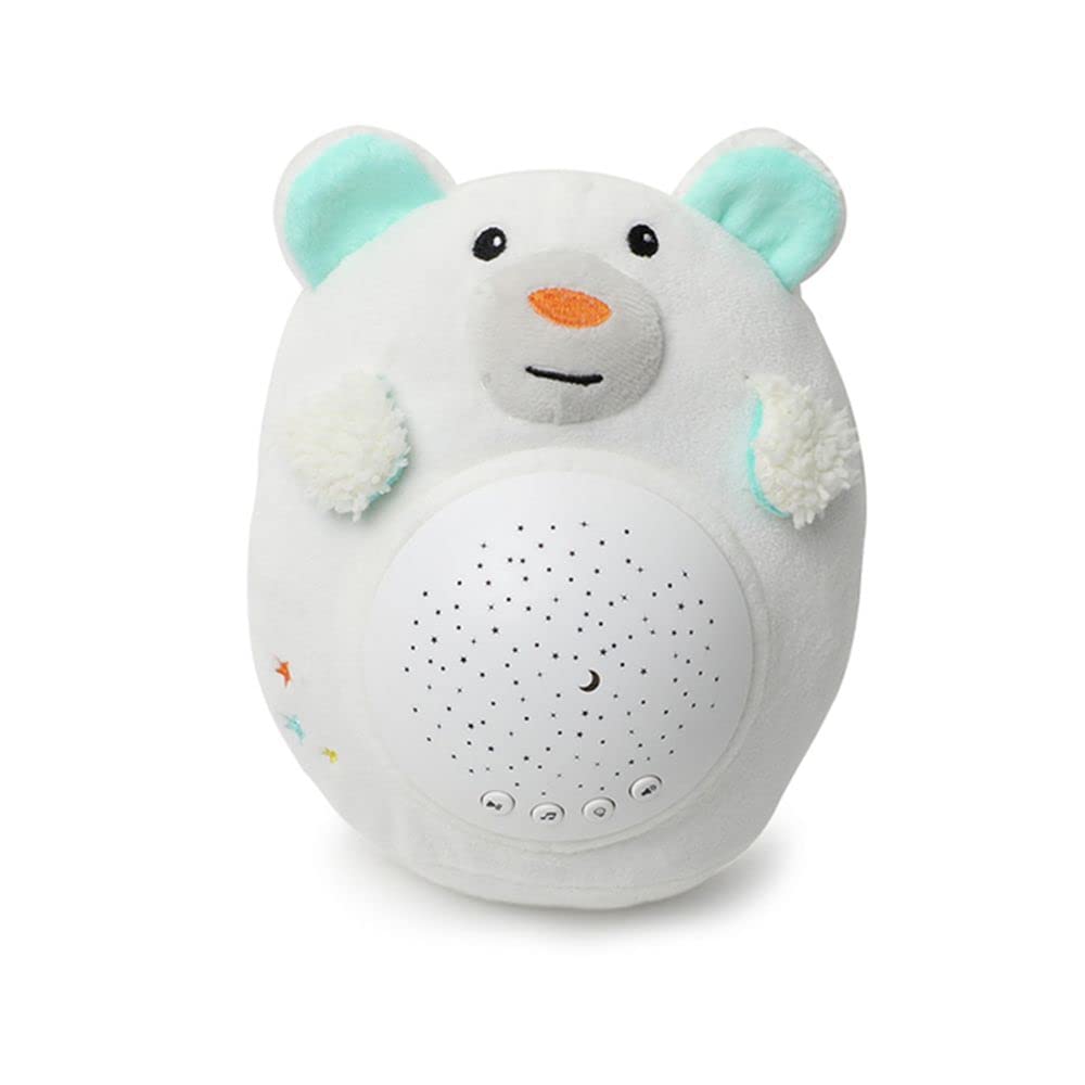 Hedgehog Plush Toy with LED Night Light & Music - Soft Stuffed Animal Pillow for Kids, Baby Gift, Nursery Decor, and Bedtime Comfort | Cute Hedgehog Plushie with Star Projector for Relaxation & Sleep Aid