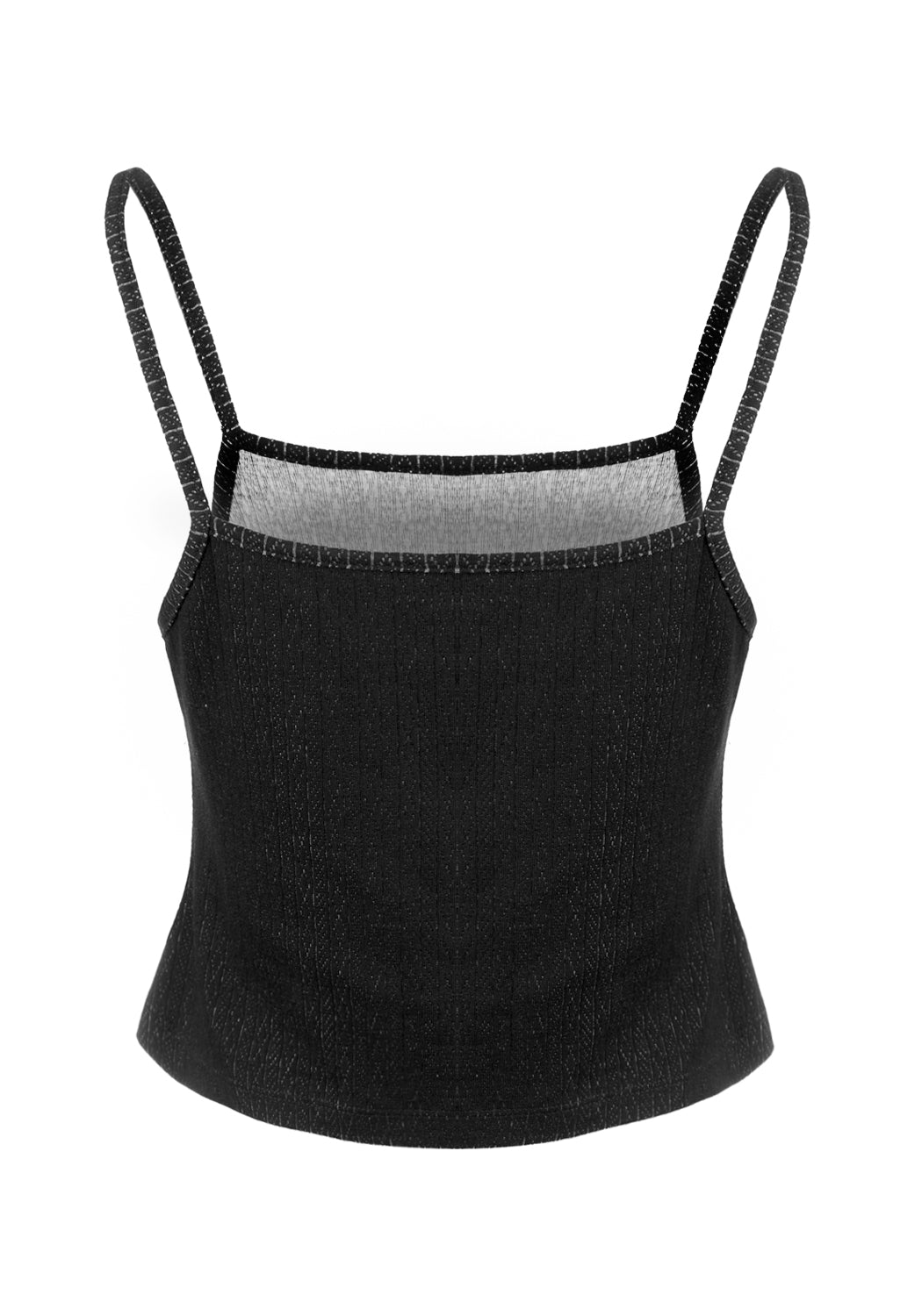 Morana Pointelle Lounge Cami - Soft Knit Women's Sleepwear Top for Comfortable Nightwear & Loungewear - Perfect for Relaxing at Home or Bedtime