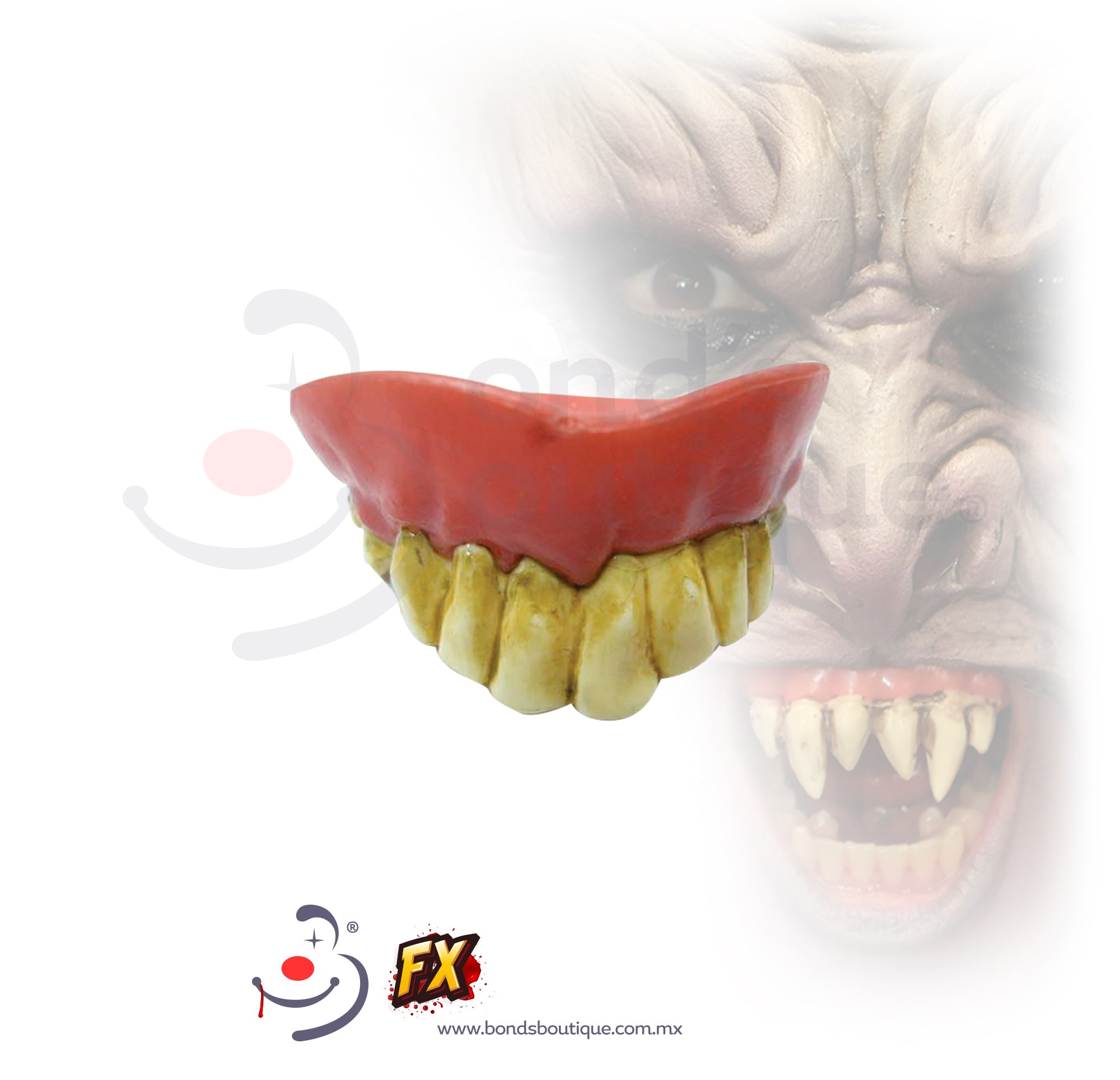 Premium False Teeth Dentures - Natural Looking Comfort Fit for Daily Wear & Cosplay - Perfect for Halloween, Costume Parties, and Dental Replacements