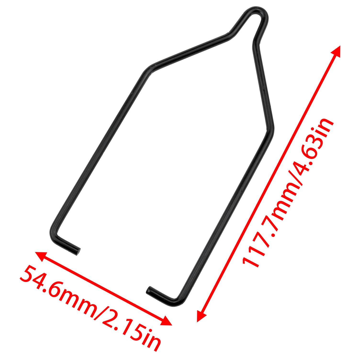 Dual Lamp Stand Holder for Reptile Heat Lamps - 4PCS (100x50mm) | Sturdy Hanger for Reptile Terrariums & Vivariums | Perfect for Bearded Dragons, Snakes & Lizards