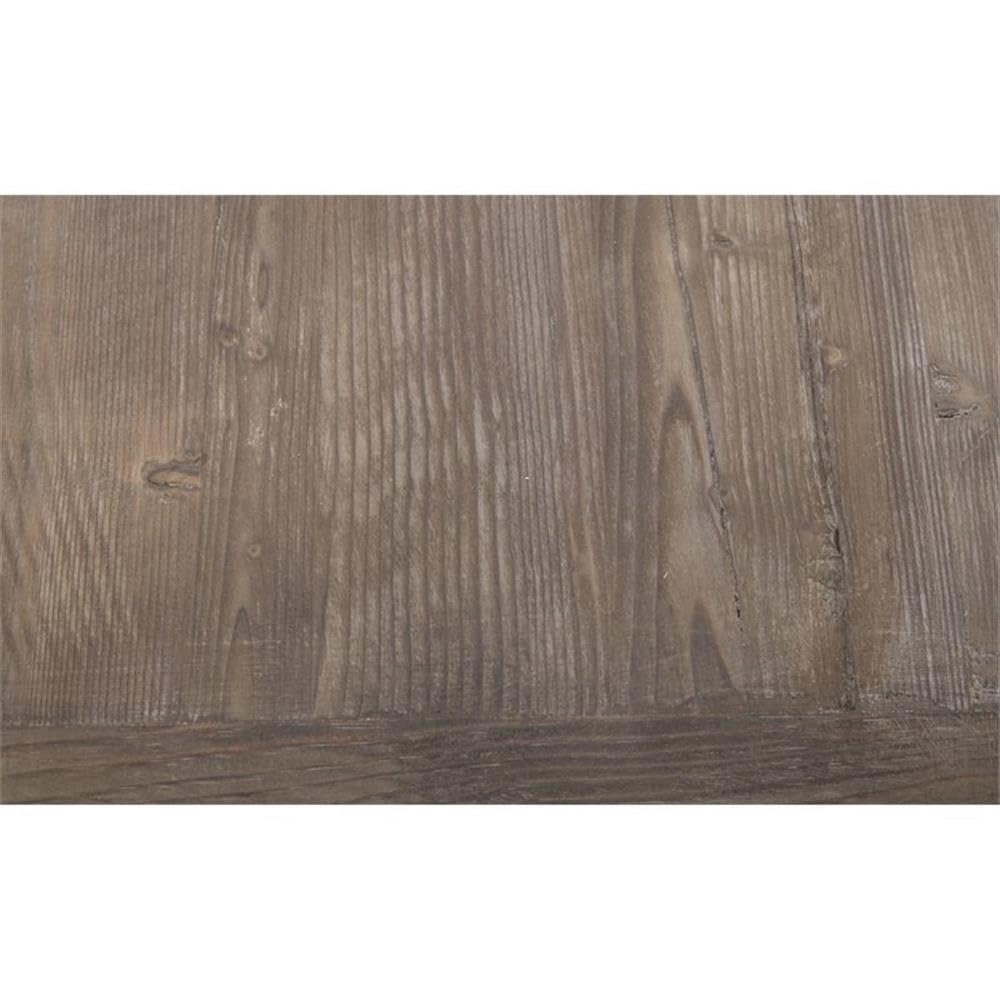 Rustic Brown Carolina Console Table for Entryway - Kosas Home Farmhouse Style Sofa Table with Storage Shelf | Perfect for Hallway, Living Room & Foyer Decor