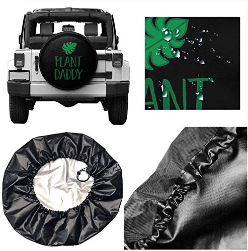 YISONG 16 Inch Universal Spare Tire Cover - Dust-Proof Wheel Protector for Jeep & Most Vehicles | Perfect for Off-Road Adventures & Camping Trips