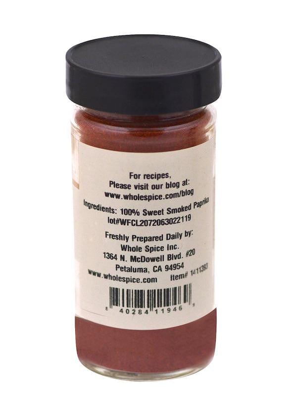 Premium Sweet Smoked Paprika Powder - 2.5 Oz (70g) | All-Natural Spanish Spice for BBQ, Paella & Meat Seasoning | Gluten-Free & Non-GMO | Perfect for Grilling, Roasting & Home Cooking