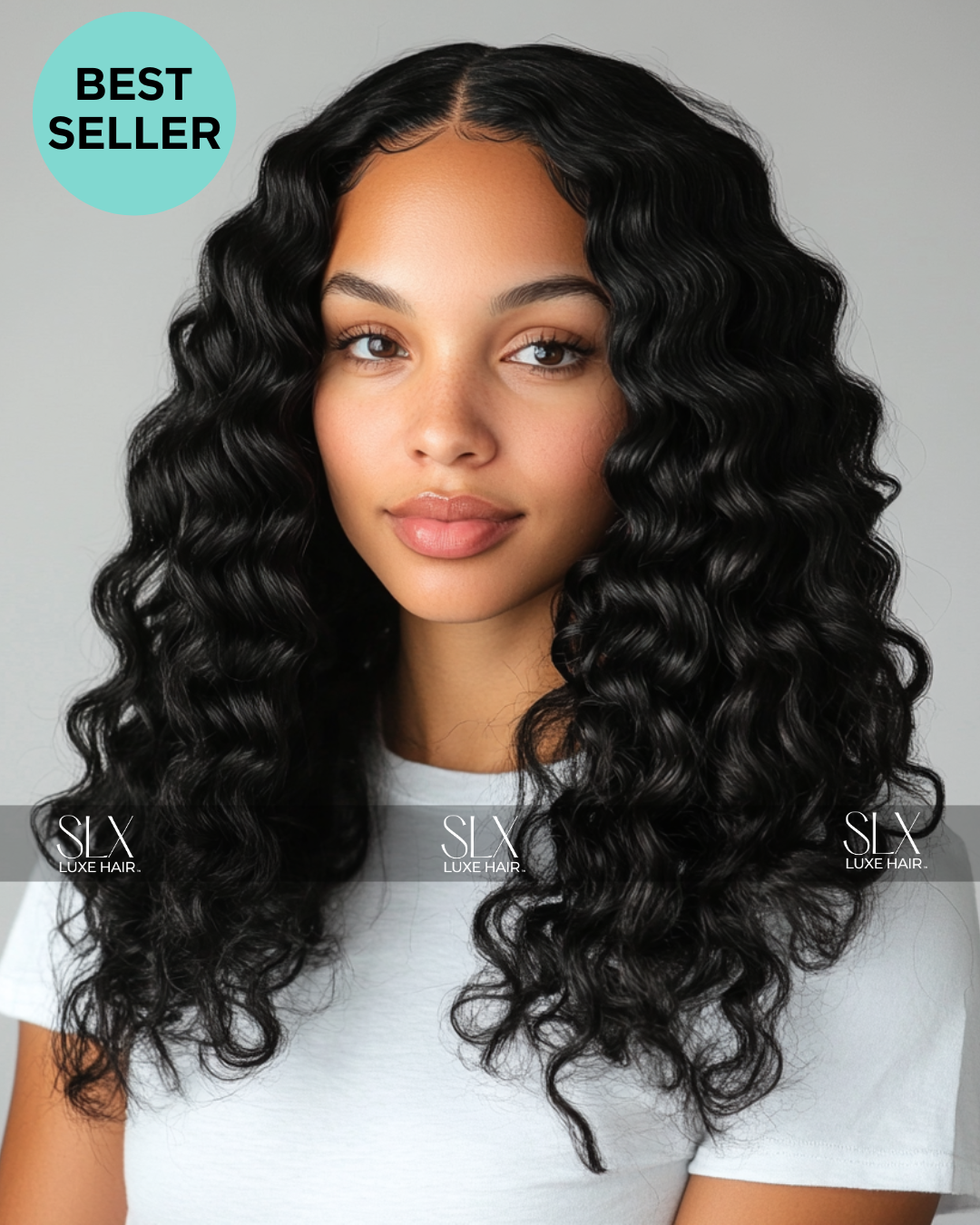Brazilian Loose Wave Bundles 100% Human Hair Extensions - Natural Wavy Weft for Length & Volume | Perfect for Daily Styling, Weddings & Special Occasions