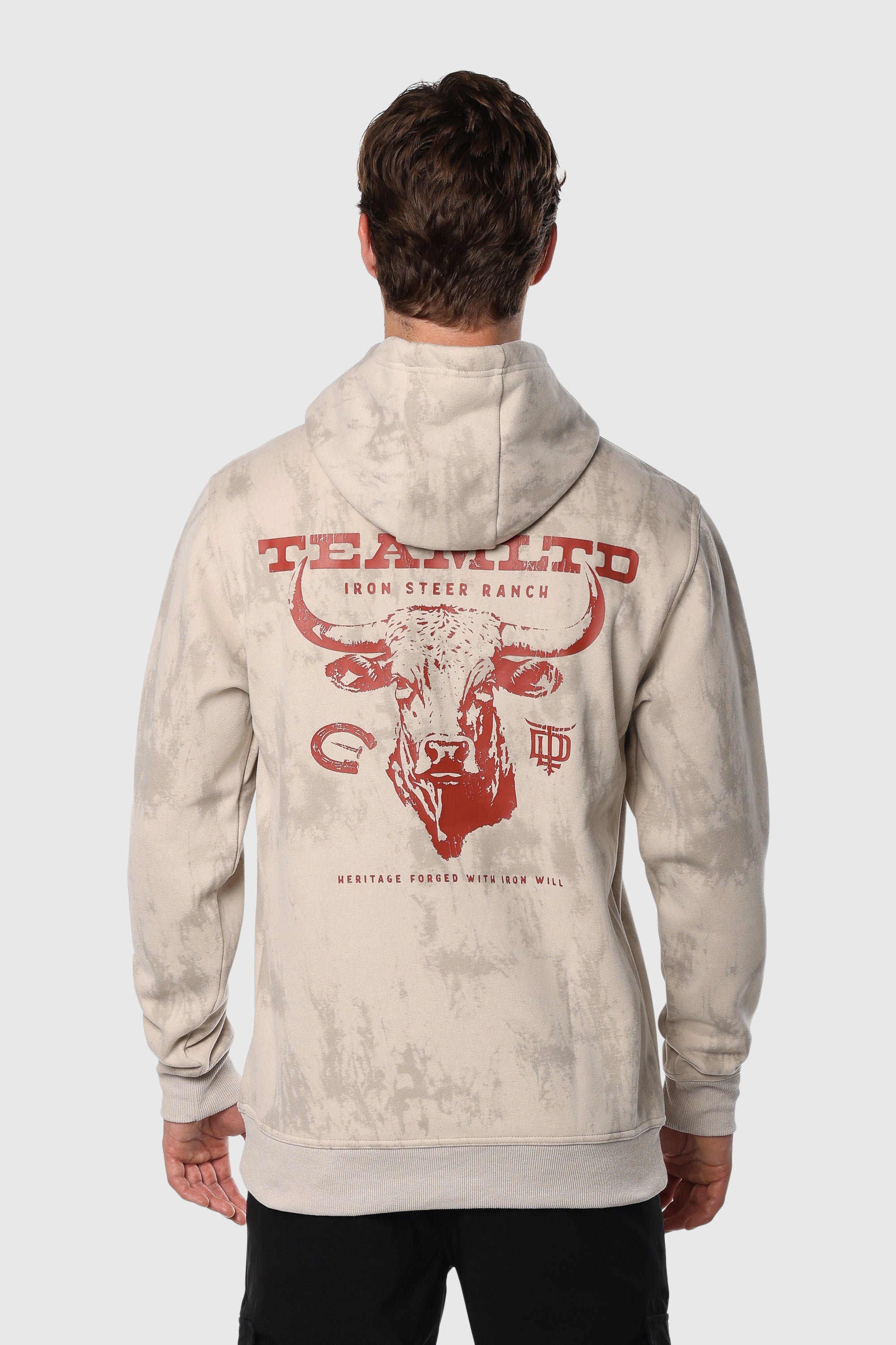 Ranch Hoodie Tan - Comfortable & Stylish Cowboy Hooded Sweatshirt for Men & Women - Perfect for Outdoor Adventures, Rodeos & Casual Wear