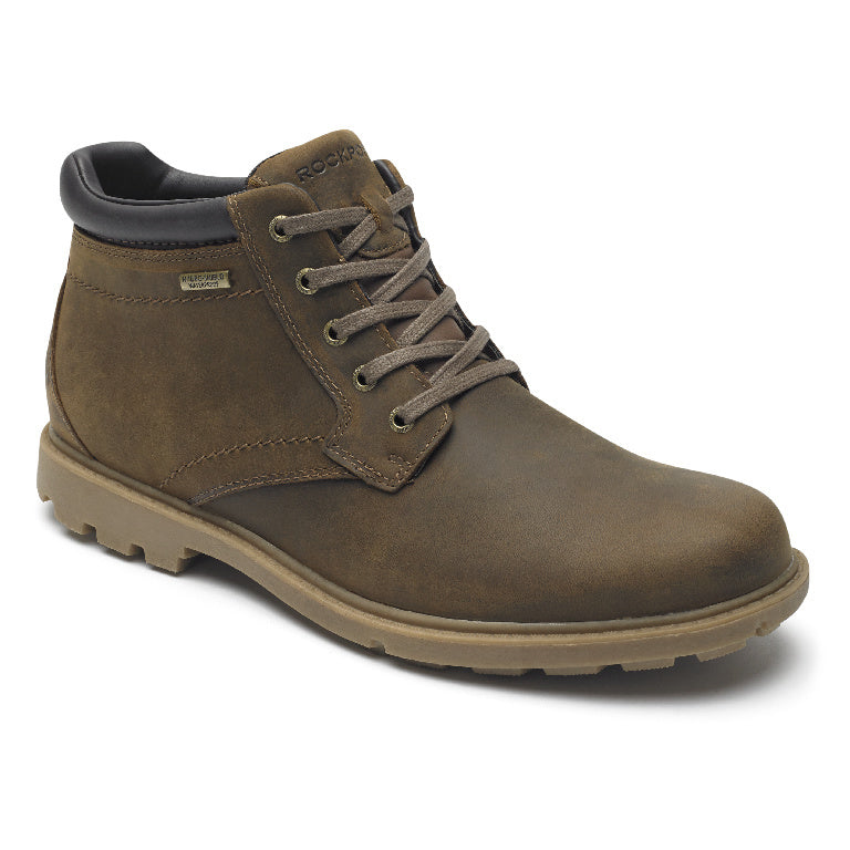 Men's Waterproof Rugged Bucks Boots - Durable Outdoor Hiking & Work Boots for All-Weather Comfort