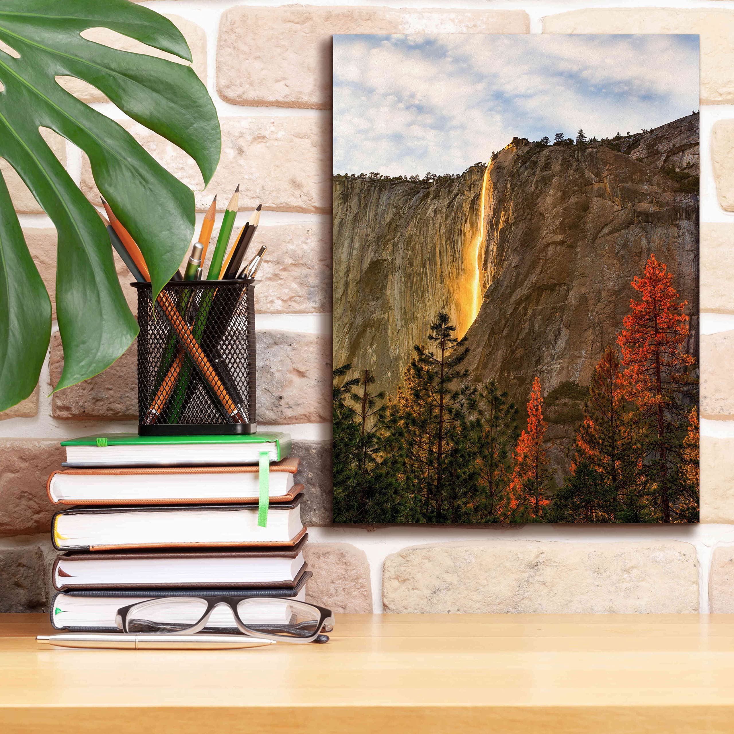 The Lost Fire by Ann Gordon - 12x16 Giclee Canvas Wall Art for Living Room, Bedroom & Office Decor