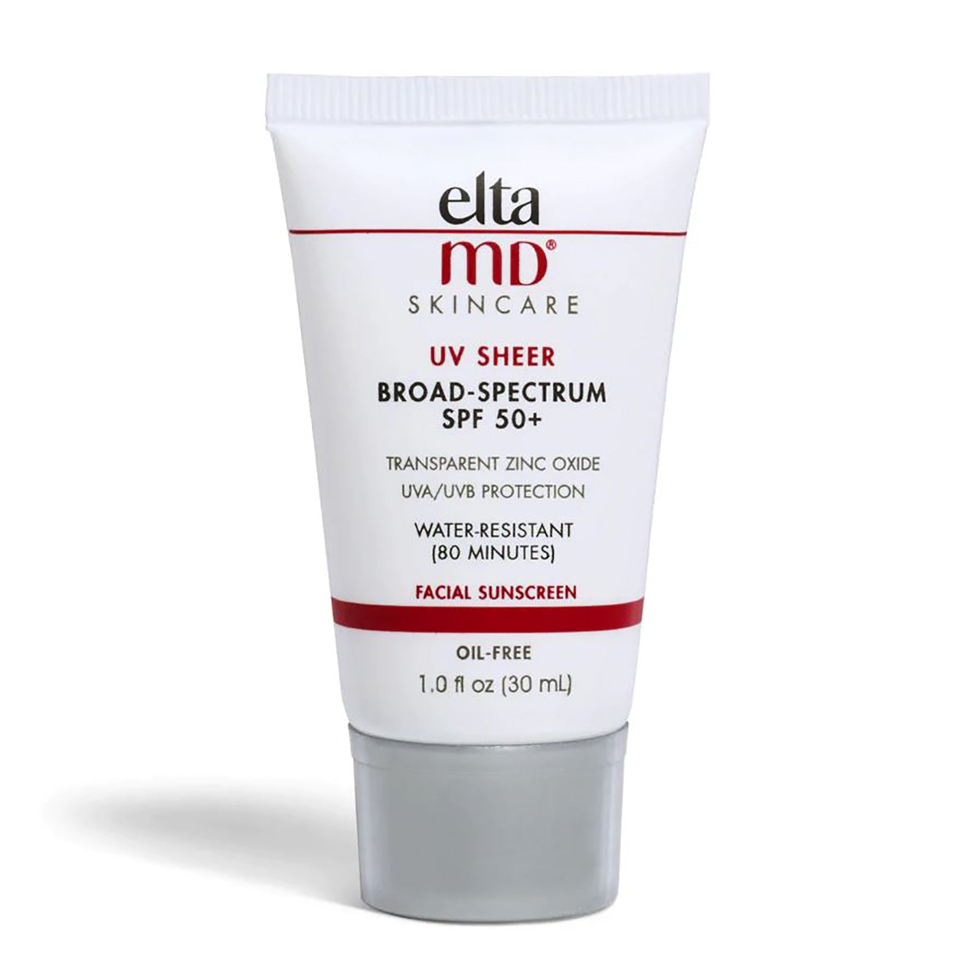 EltaMD UV Sheer Broad Spectrum SPF 50+ Face Sunscreen - Oil-Free, Lightweight Mineral Sunscreen for Sensitive Skin - Perfect for Daily Wear & Outdoor Activities