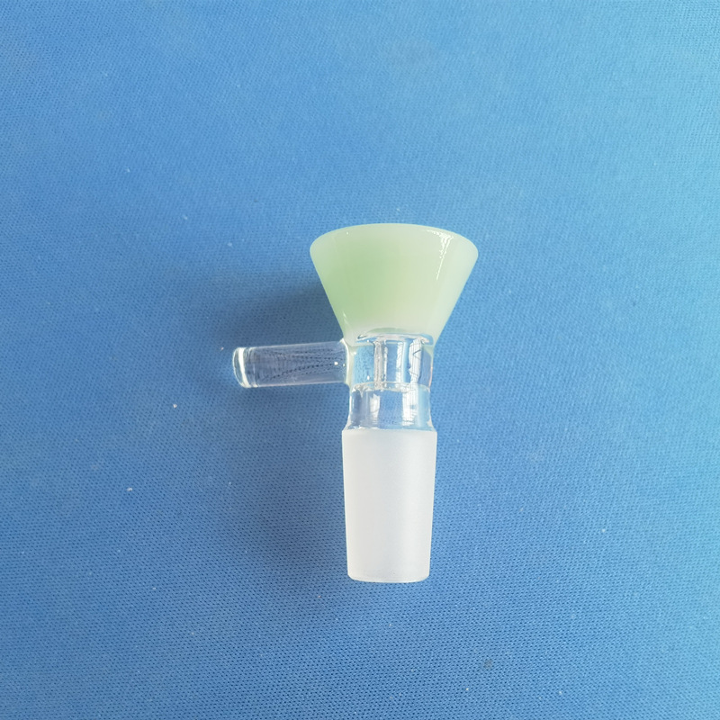 14mm Glass Bowl & Downstem Replacement - Compatible with Bongs, Pipes & Dab Rigs | Durable Borosilicate Glass for Smooth Smoking Experience | Perfect for Home Use, Parties & Travel