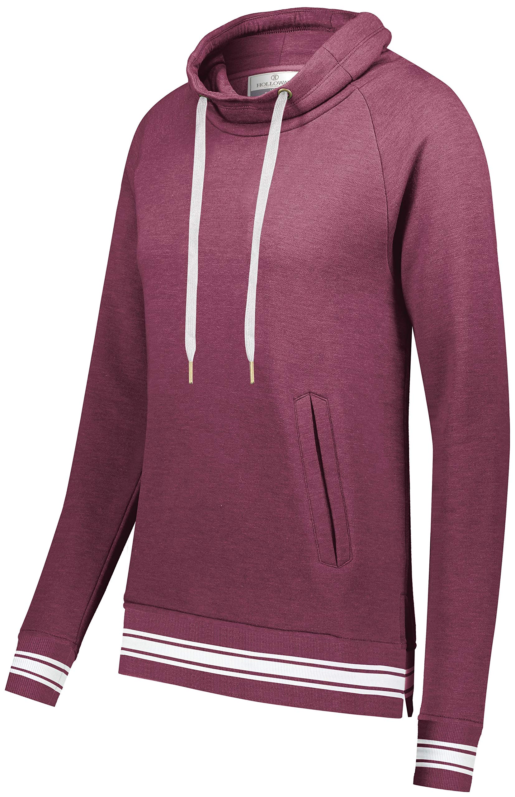 Holloway Women's All-American Funnel Neck Pullover Sweater - Cozy Casual Knit Top for Fall & Winter | Perfect for Office, Travel & Outdoor Activities