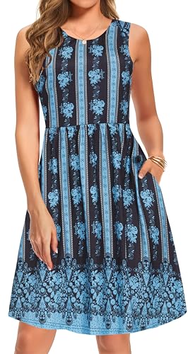 Boho Blue Flower