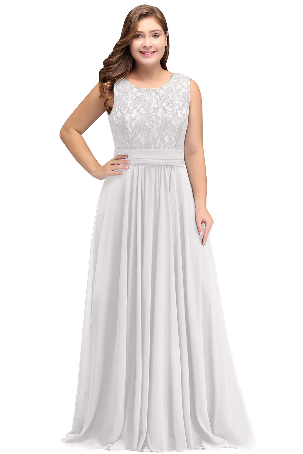 Elegant Plus Size Chiffon Mother of The Bride Dresses - Women's Long Formal Prom Gowns for Wedding, Evening Party & Special Occasions
