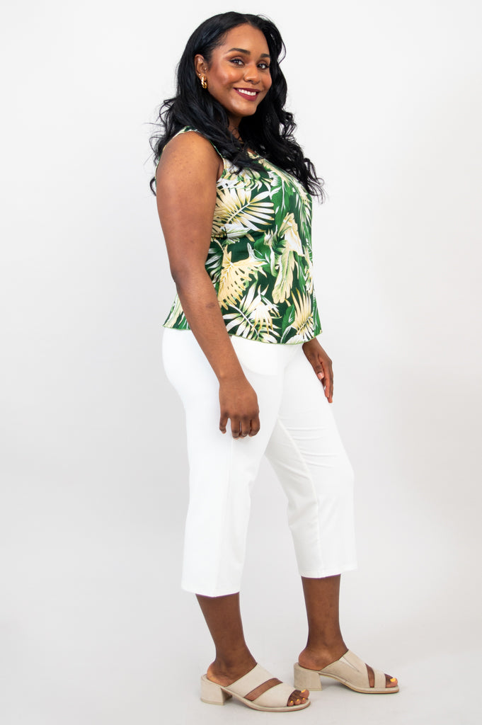 Dee Tank Top for Women - Comfortable & Stylish Honolulu Print Summer T-Shirt - Perfect for Beach Vacation, Casual Outings & Hawaiian Theme Parties