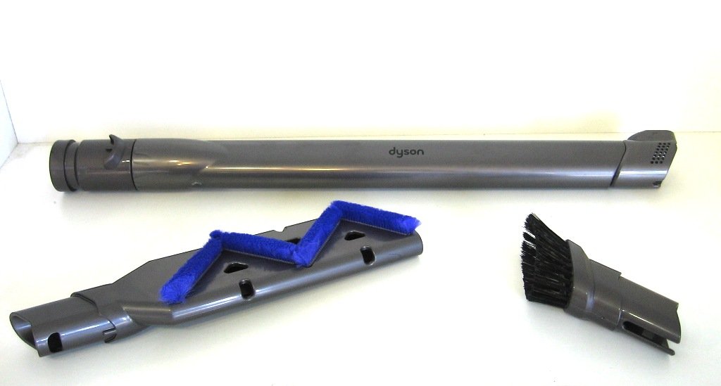 Dyson 966451-02 Telescoping Crevice Tool - Iron/Blue | Perfect for Hard-to-Reach Spots in Home Cleaning & Car Detailing