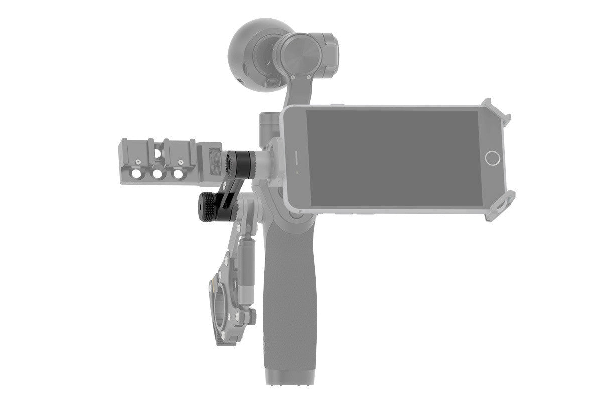 DJI Osmo Extension Arm - Lightweight Aluminum Straight Extension Rod for DJI Osmo Mobile 3/4/5/6, Compatible with Smartphones & Action Cameras - Perfect for Vlogging, Travel Videos & Outdoor Adventures
