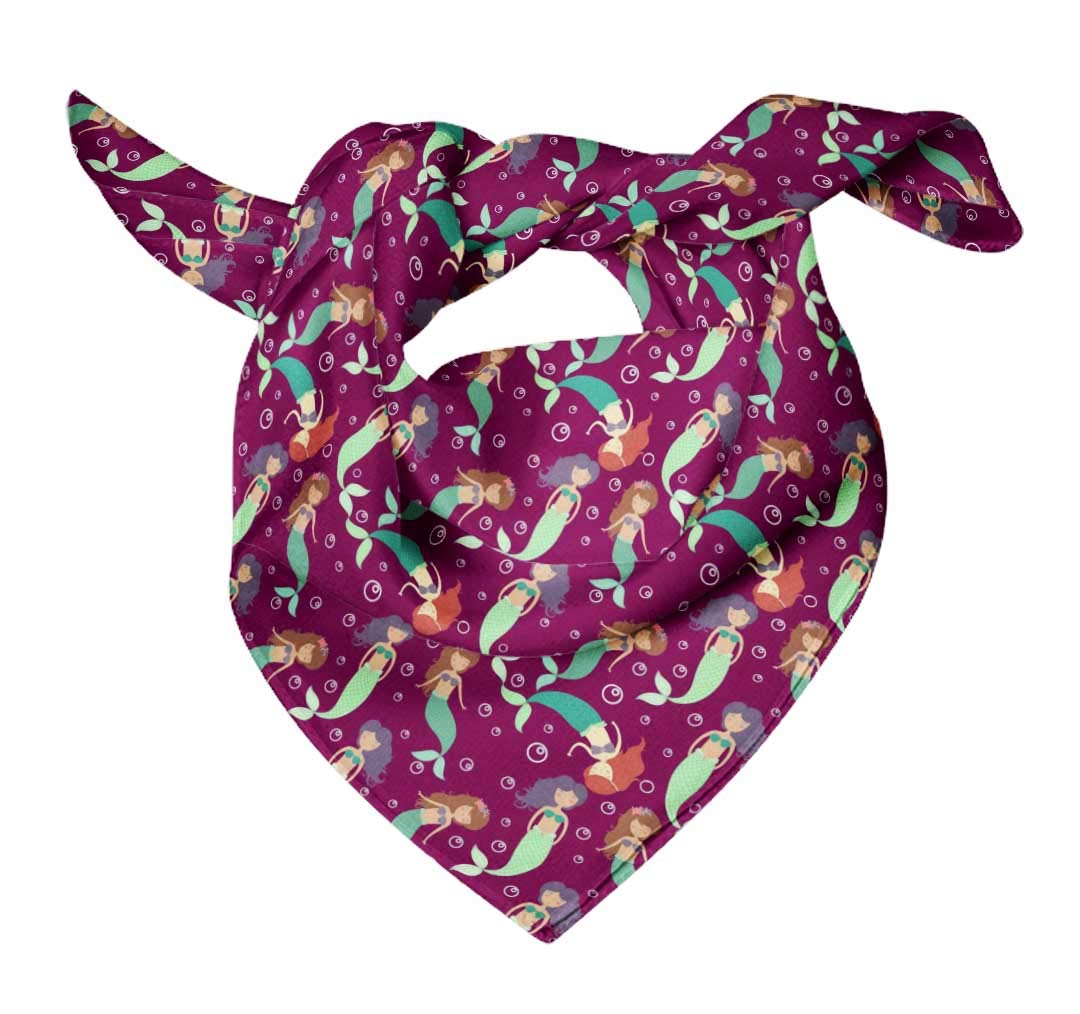 Bimba Pure Silk Printed Head Bandanas & Neck Scarves for Women - Soft Summer Fashion Accessories for Outdoor, Yoga, and Travel