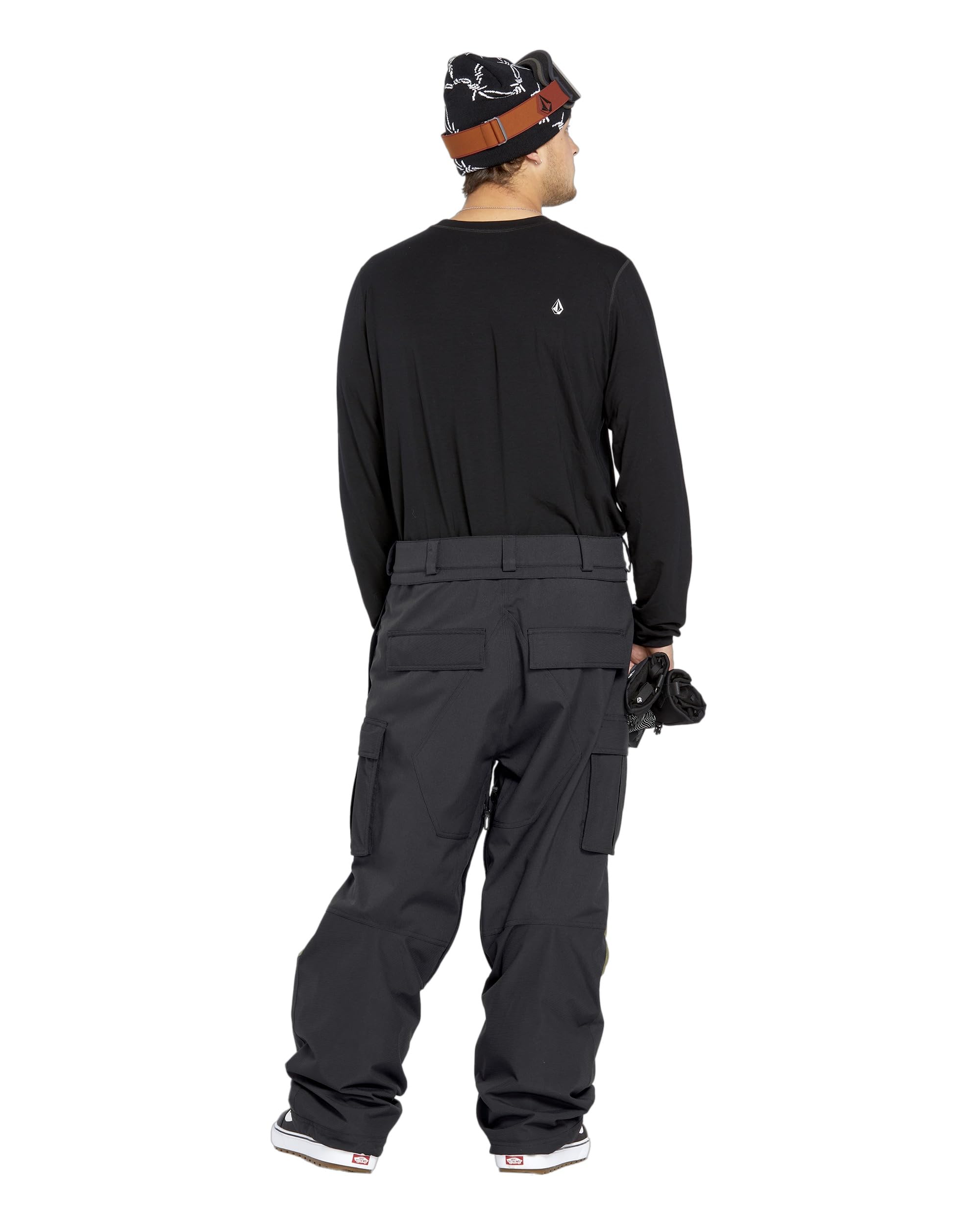 Volcom Men's NWRK Baggy Cargo Snowboard Ski Pants - Waterproof Winter Snow Pants for Skiing, Snowboarding & Outdoor Activities