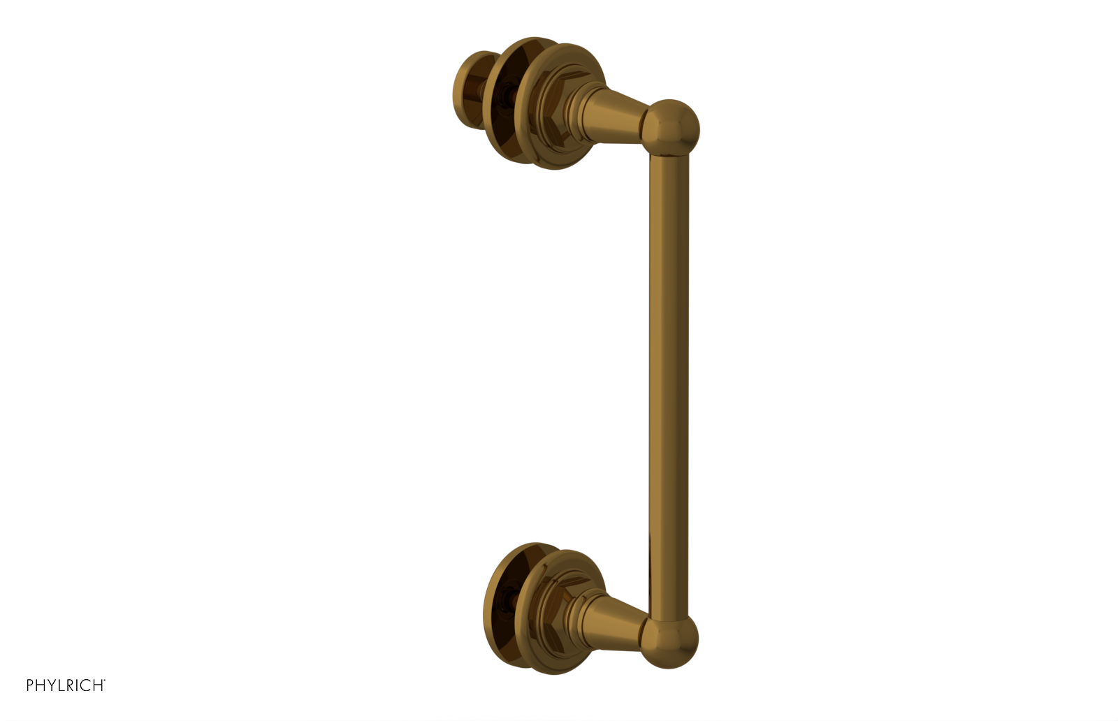 Jamestown 8 Single Sided Shower Pull 165 92 08 - Premium Bathroom Hardware for Shower Doors & Glass Enclosures