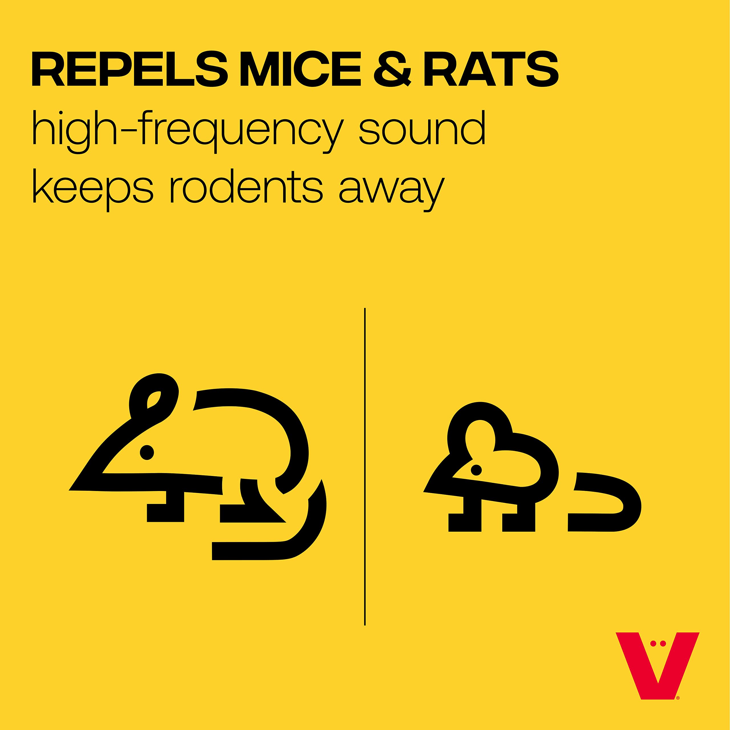 Victor M756K Ultrasonic Pest Repeller with Nightlight - 6 Pack Indoor Mouse & Rodent Deterrent Plug-In - Safe & Effective Electronic Pest Control for Home, Garage, Basement & Office - Eco-Friendly Solution for Mice, Rats & Rodents