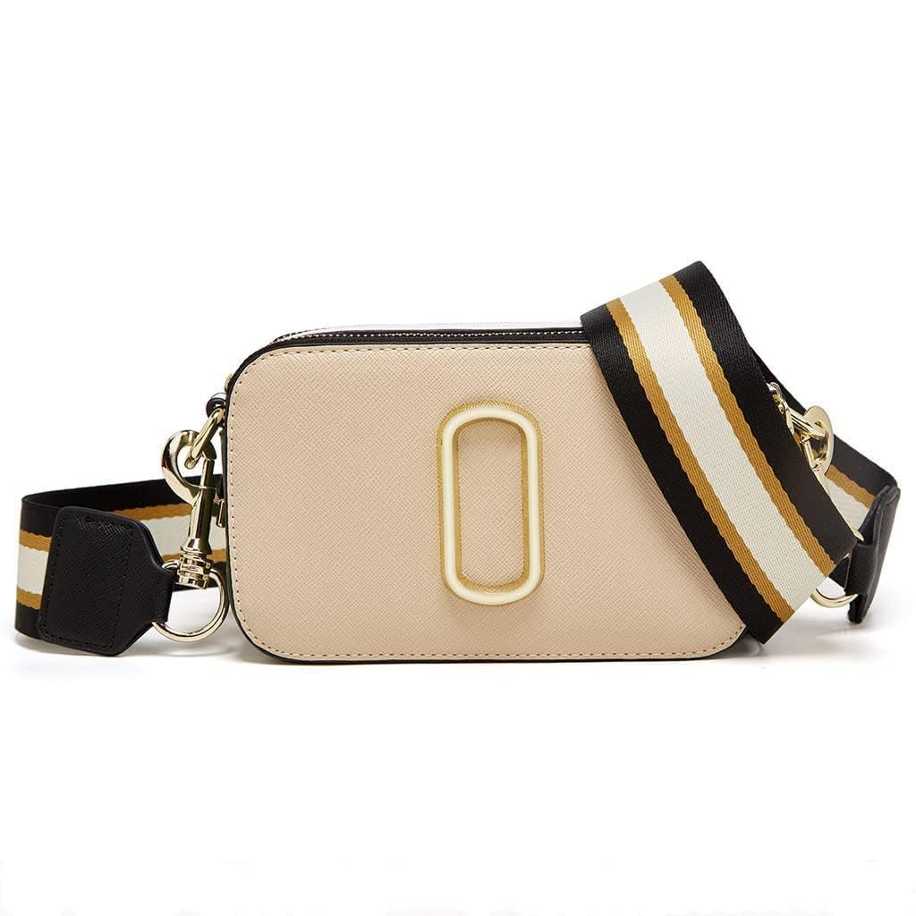 Trendy Women's Snapshot Bag - Small Crossbody Purse with Thick Strap, Convertible Shoulder Bag & Clutch - Perfect for Everyday Use, Travel & Night Out
