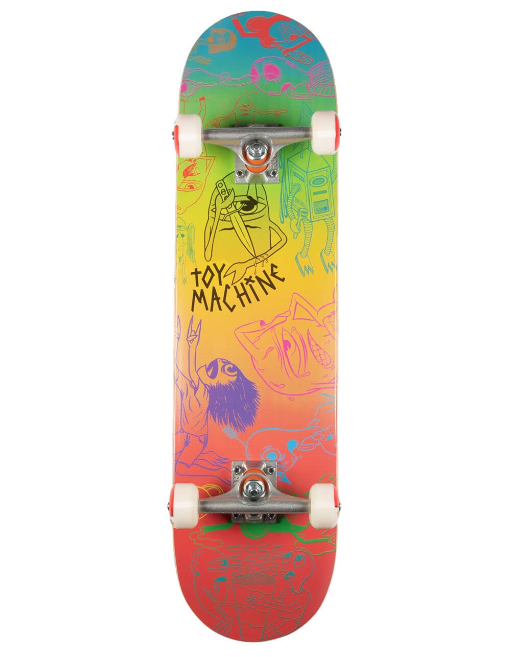 Toy Machine Skateboards Complete Characters II 8.0