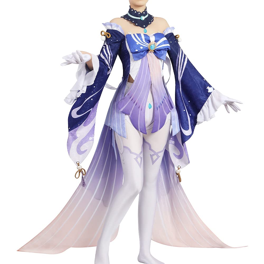 **Genshin Impact Yoimiya Cosplay Costume - Premium Custom Made Halloween & Anime Convention Outfit for Cosplay Enthusiasts**