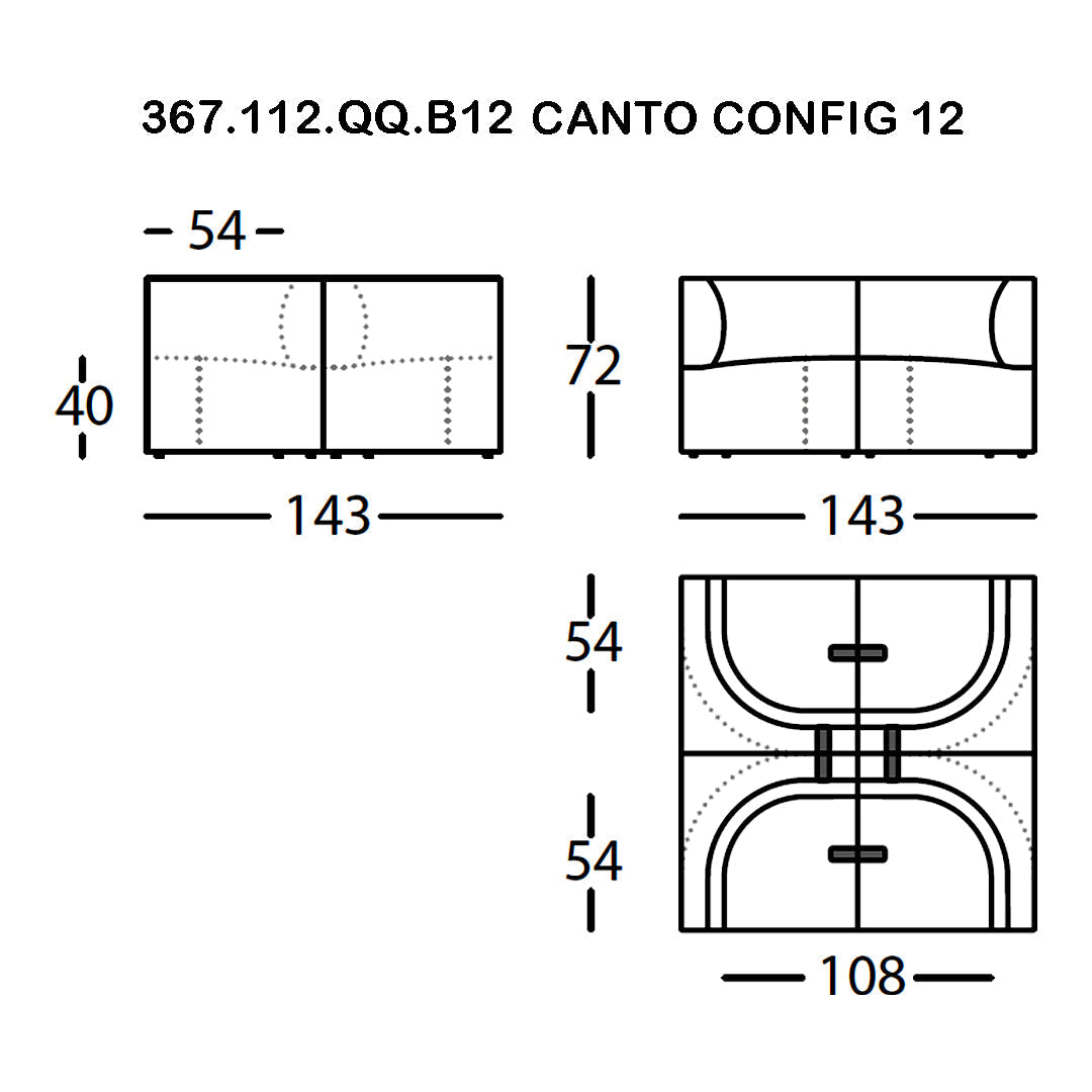 Modular Sofa Set - 8 to 13 Piece Configurable Sectional Couch for Living Room, Lounge & Home Theater - Modern Furniture with Multiple Layout Options