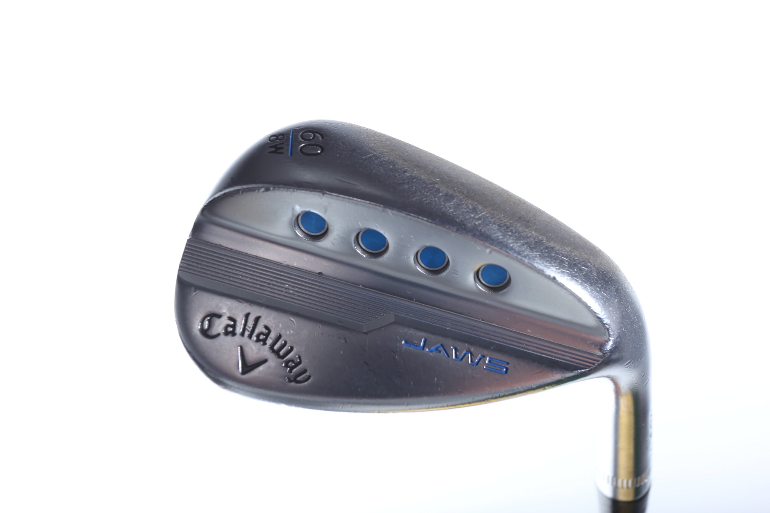 Used Callaway MD5 JAWS Chrome Lob Wedge - Right Handed 60° Stiff Flex Golf Club for Short Game & Bunker Shots