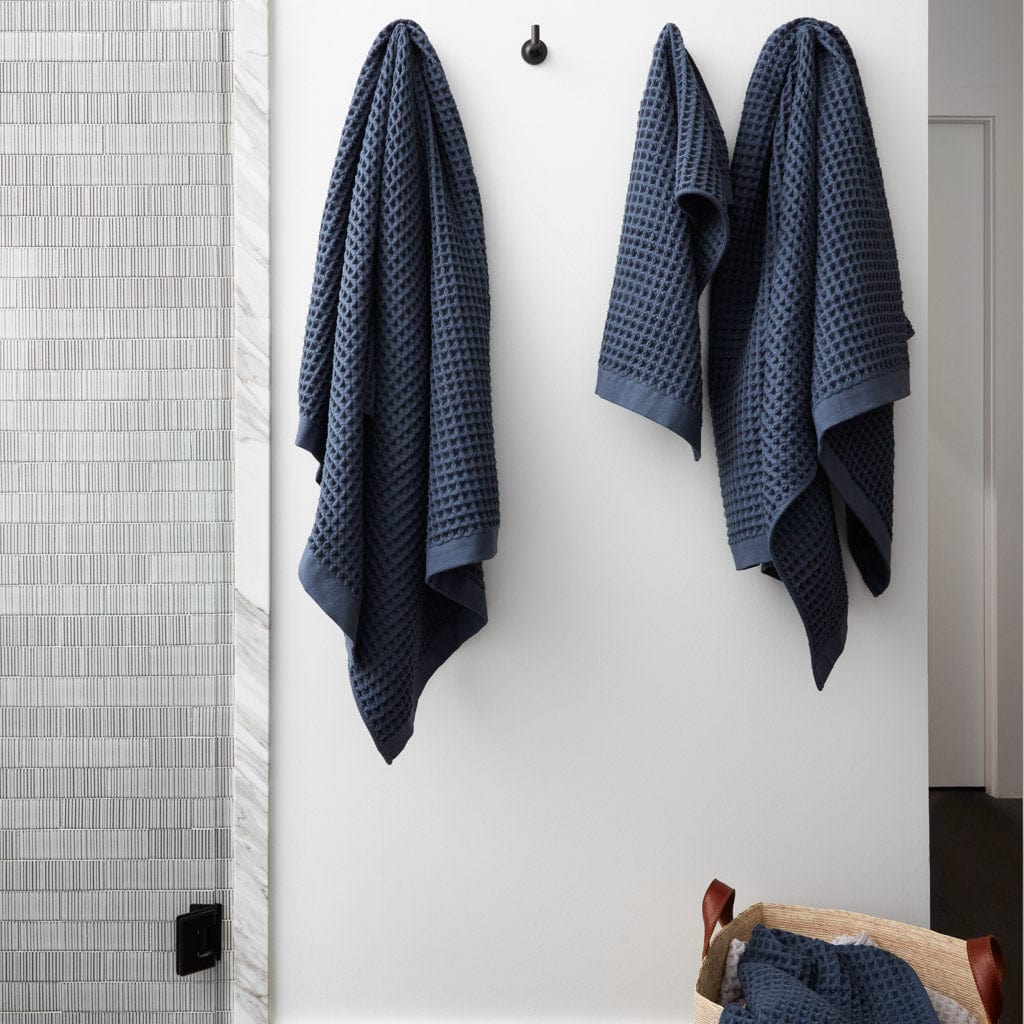 Premium Imabari Waffle Weave Bath Towels - Ultra Soft & Absorbent Japanese Cotton Towel Set for Spa, Bathroom & Luxury Home Use