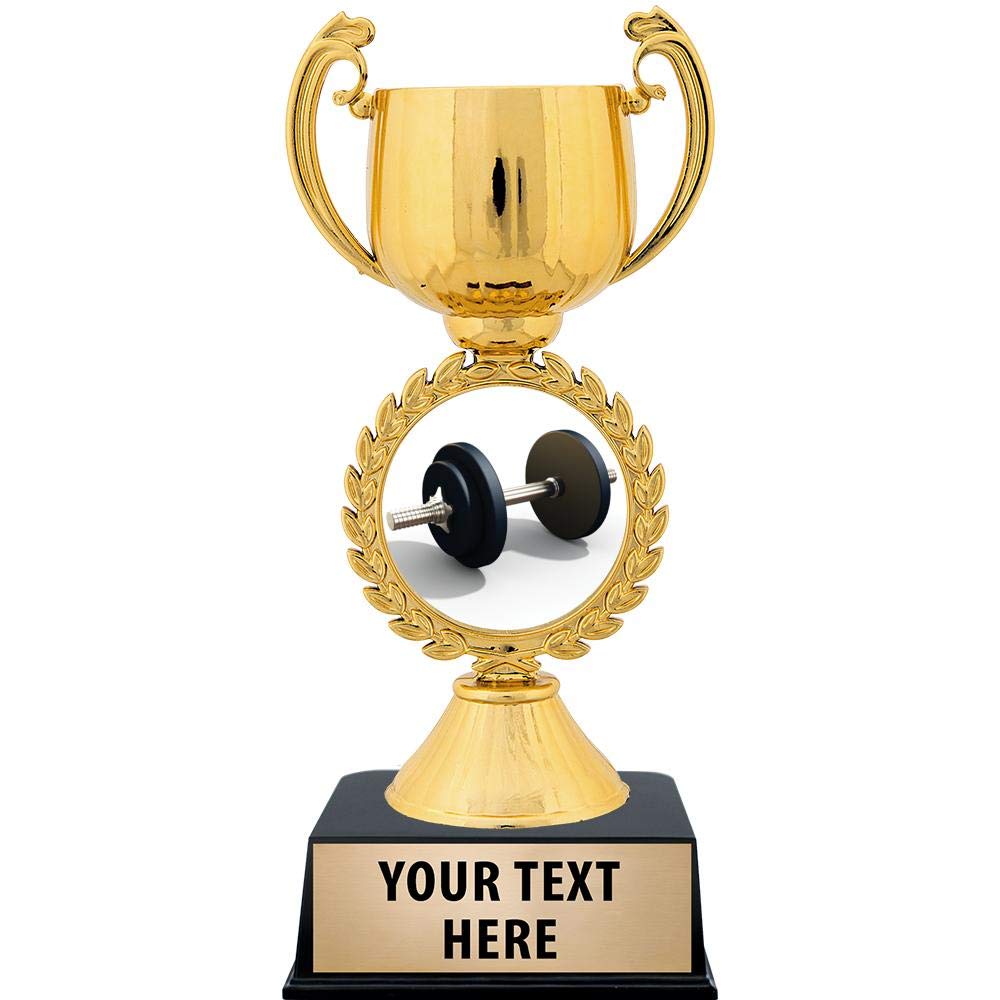Personalized Fitness Trophy - 7.25
