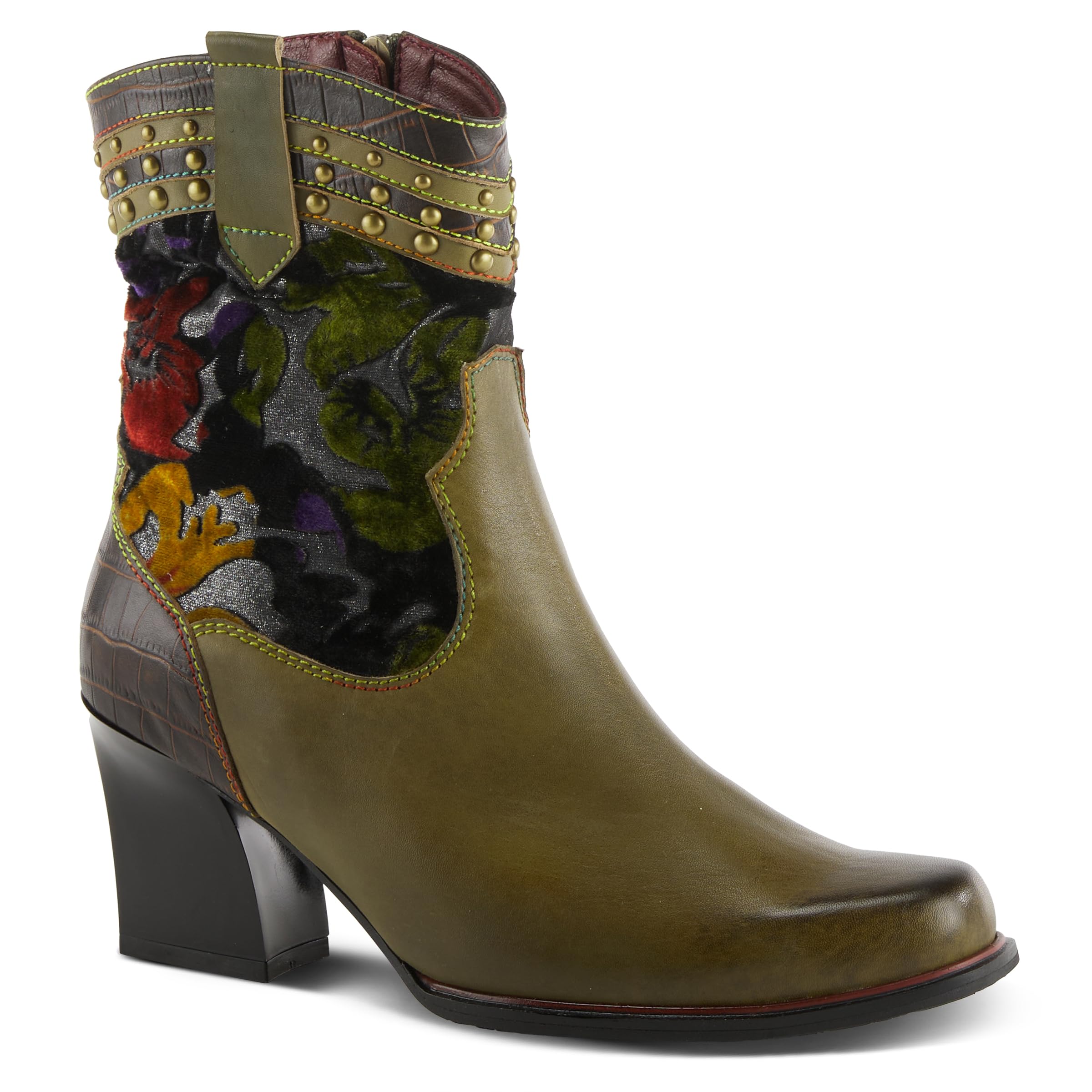 Spring Step L'Artiste Women's Comfortable Happytime Bootie - Stylish Ankle Boots for Casual Wear, Work & Outdoor Activities