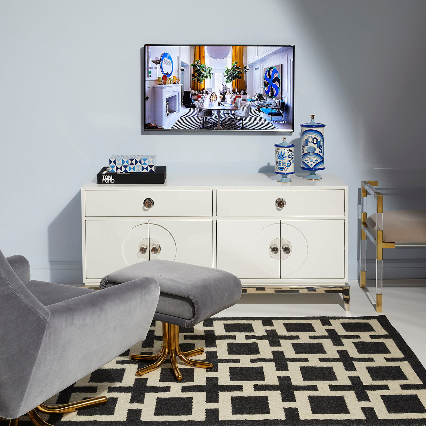 Nixon Flatweave Rug - Soft & Durable Area Rug for Living Room, Bedroom, Dining Room - Perfect for Home Decor & Cozy Spaces