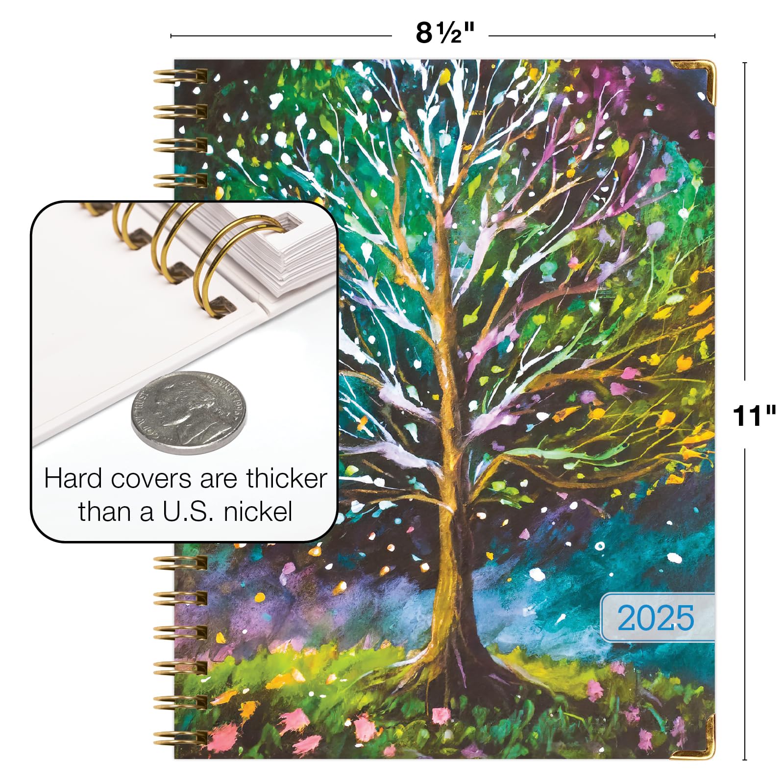 2025 Hardcover Planner 8.5