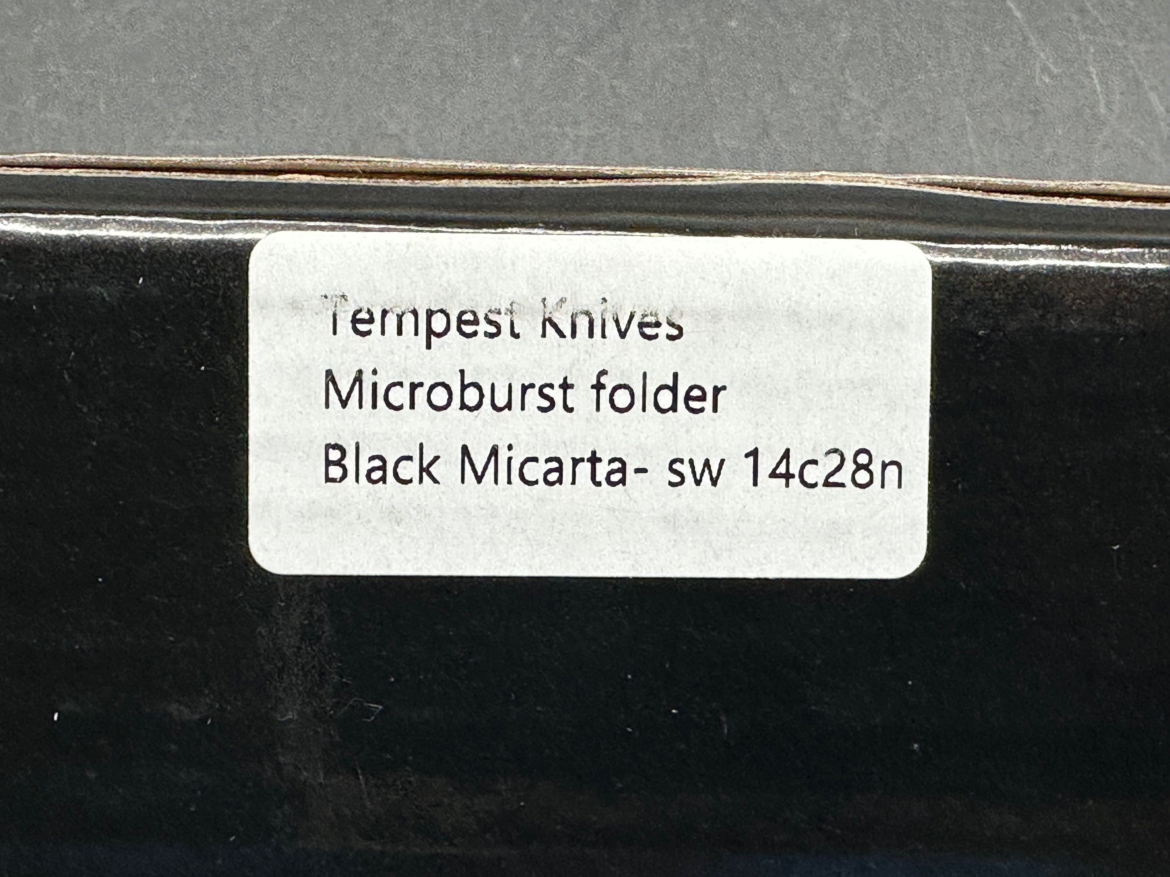 Tempest Microburst Pocket Knife - 3.5