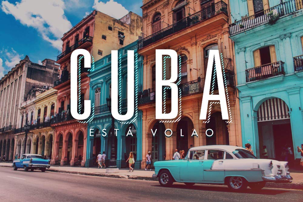 Vintage Havana Cuba Classic Car & Architecture - 16x24 Gallery Quality Metal Wall Art, Aluminum Decor for Living Room, Office & Man Cave