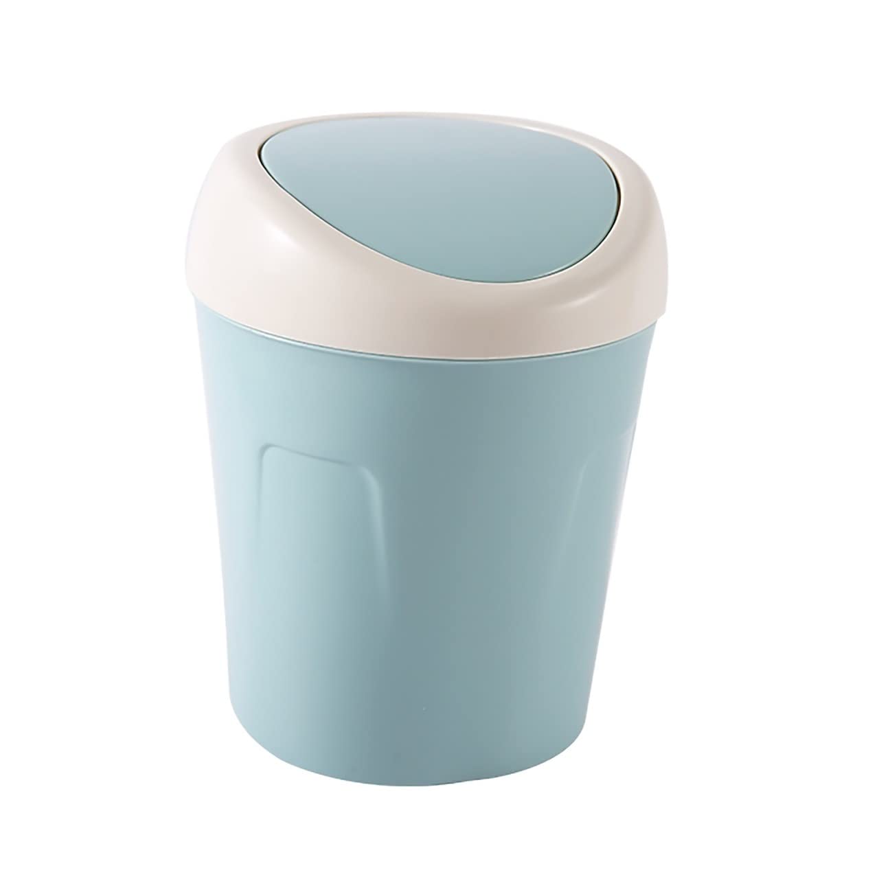 UNNS Mini Desktop Trash Can with Detachable Swing Lid - Small Office Desk Organizer, Household Wastebasket for Home & Office Cleaning (Pink) | Perfect for Workspace, Bedroom, Bathroom & Dorm Room Organization