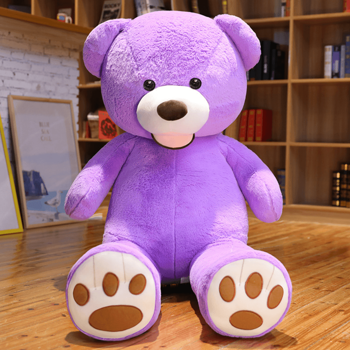 Giant 11ft Teddy Bear - World's Largest Stuffed Animal Plush Toy for Home Decor, Nursery, Photo Props & Gifts