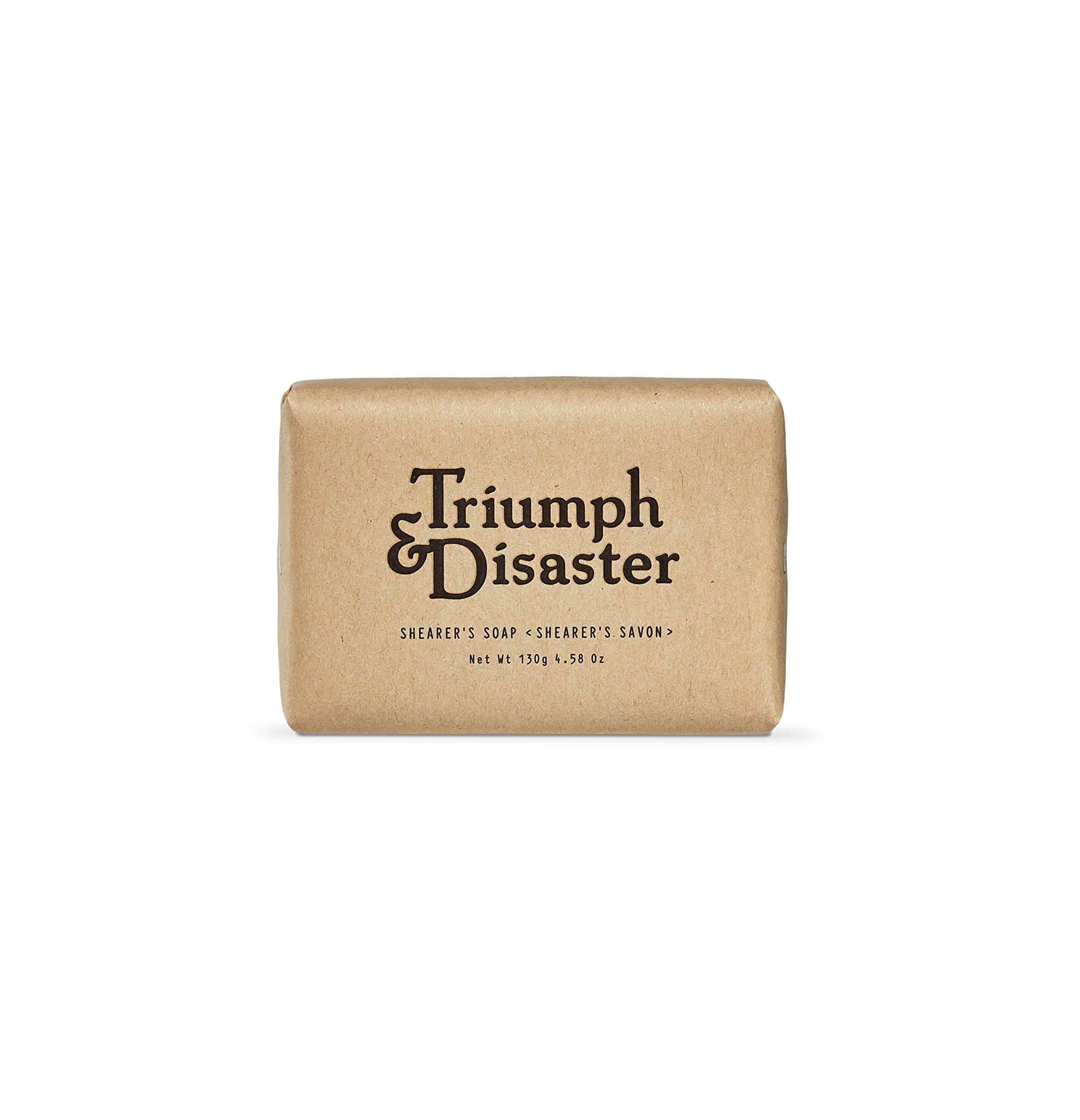 Triumph & Disaster Shearers Soap Bar 150g - Gentle Exfoliating Face & Body Soap for Men with Natural Ingredients | Perfect for Daily Skincare & Shaving Routine