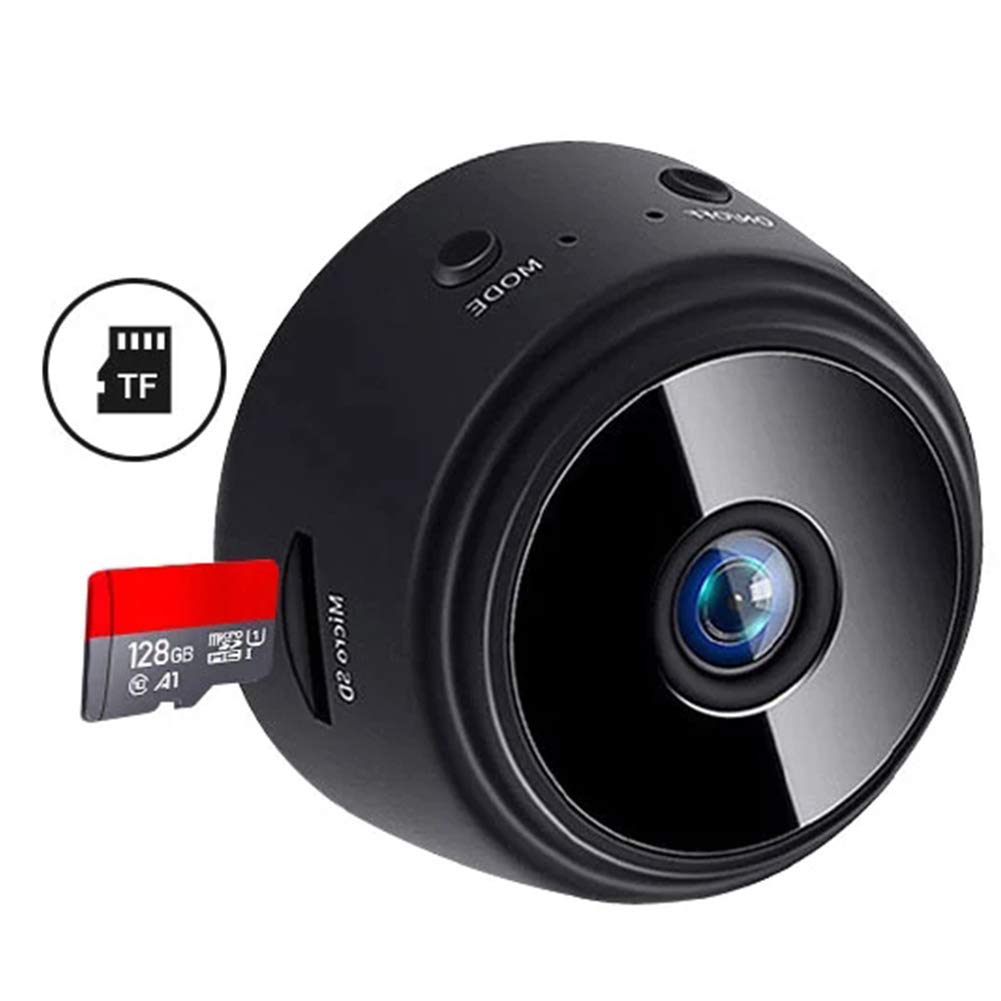FUGAPNOE WiFi Baby Monitor & Pet Camera - 1080P HD Wireless Security Camera with Night Vision for Home, Nursery, and Pet Surveillance - Indoor Mini Camera for Baby Safety & Pet Monitoring