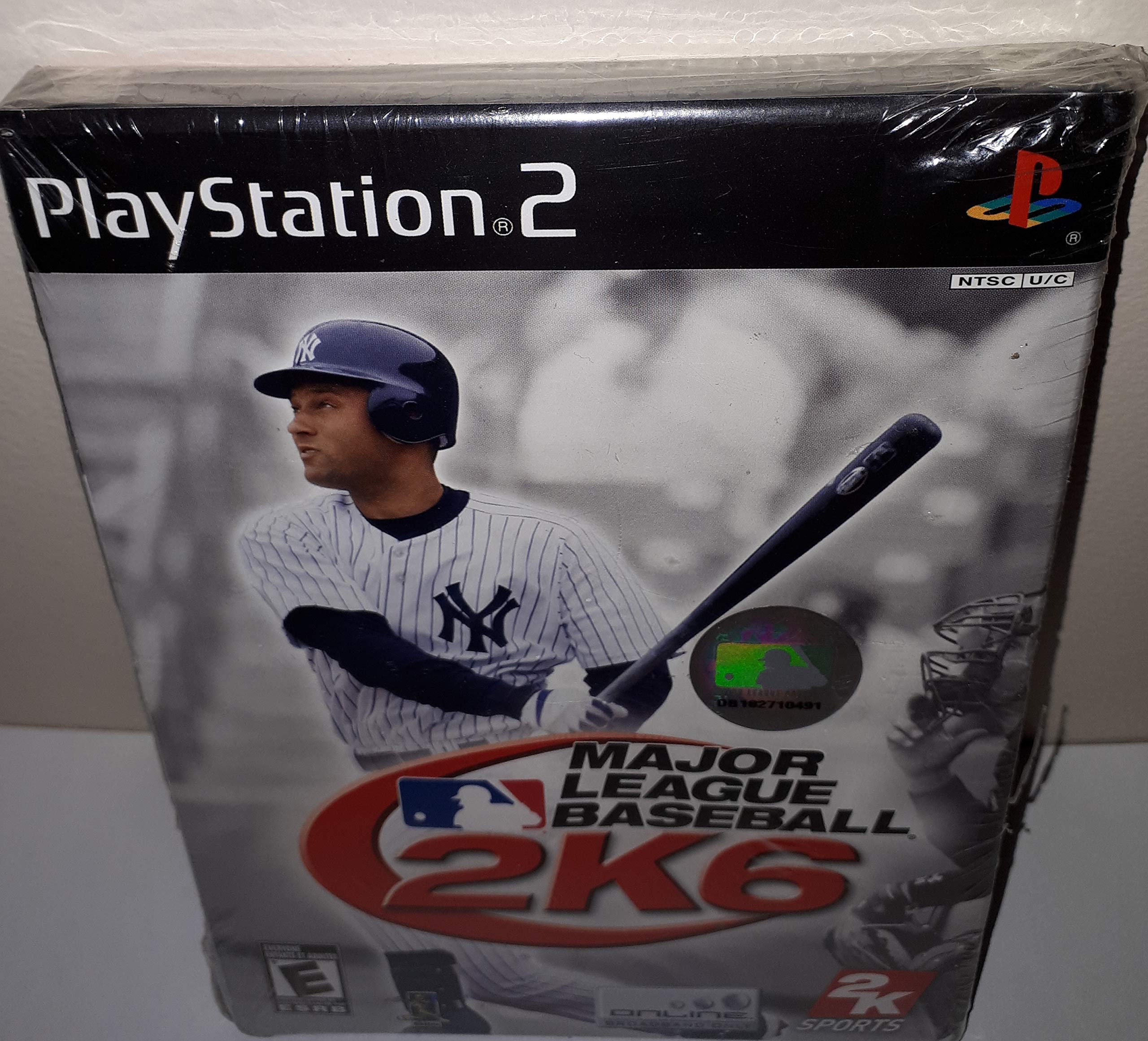 Major League Baseball 2K6 for PlayStation 2 - Authentic MLB Video Game with Real Teams & Players - Perfect for Baseball Fans & Sports Gaming Enthusiasts