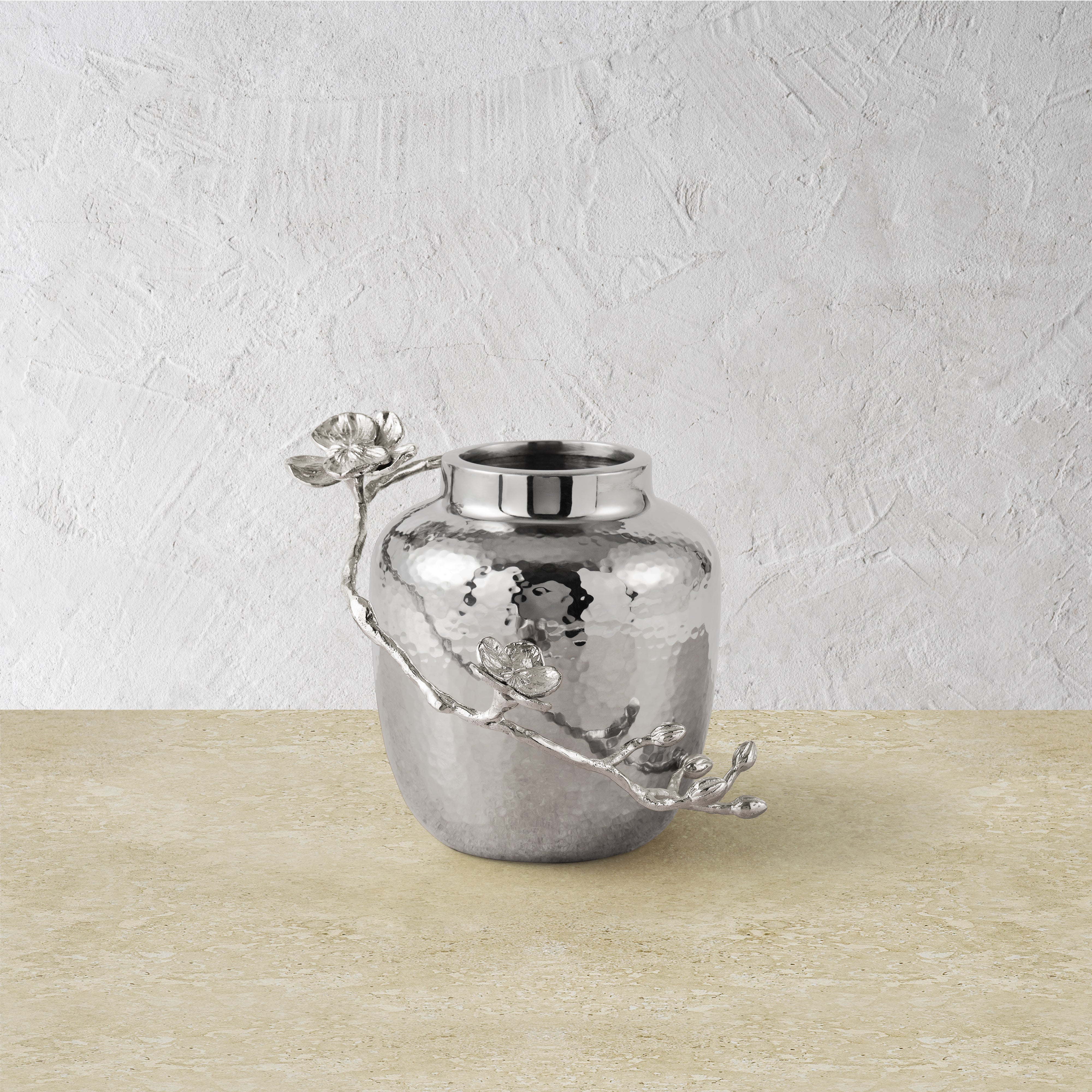 Elegant White Orchid Vase - Modern Ceramic Flower Pot for Home Decor, Wedding Centerpieces & Office Desk Accessories