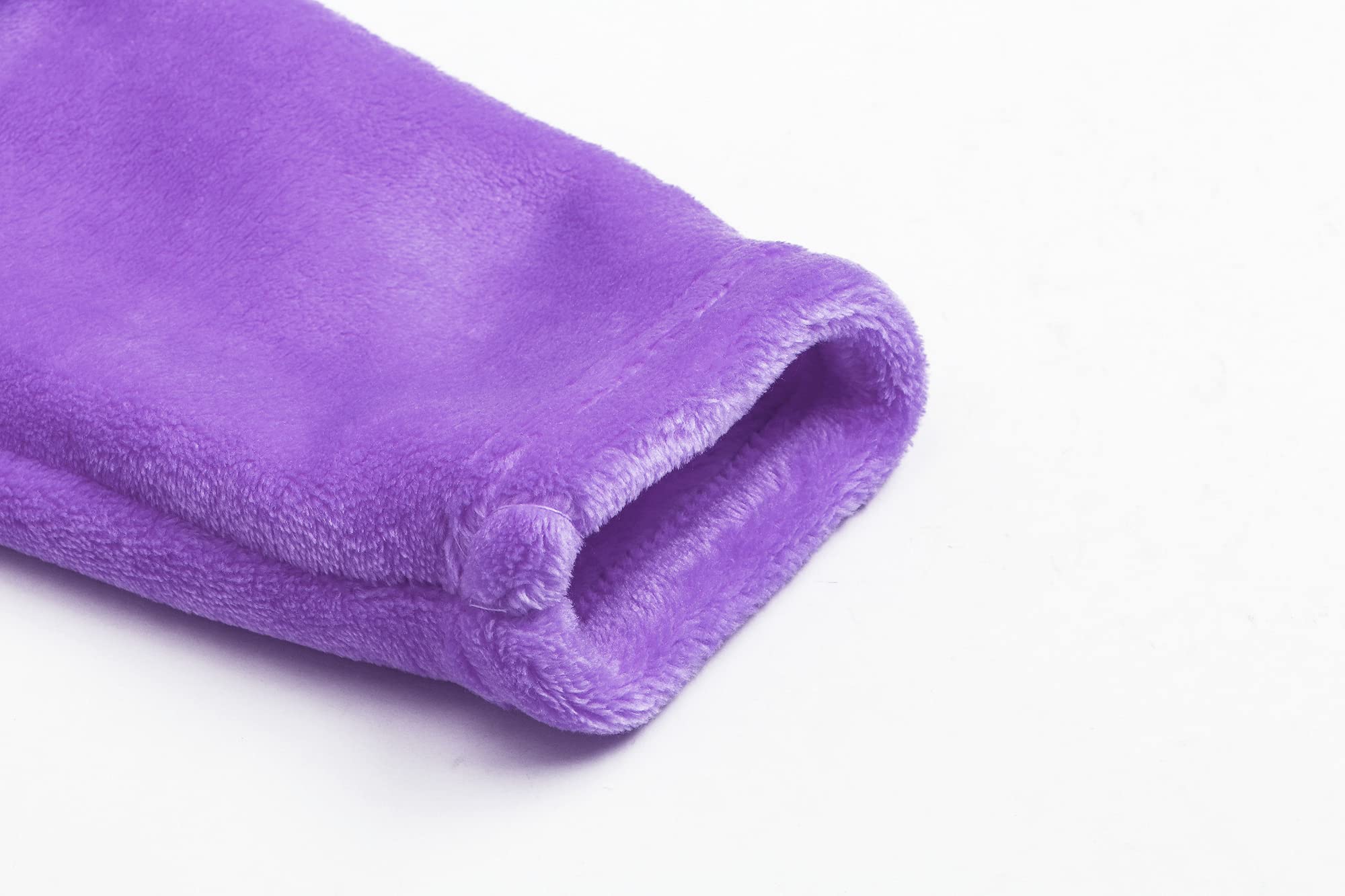 Girls Fleece Hooded Robes - Soft Premium Fuzzy Bathrobe for Kids Ages 2-12 | Cozy Winter Wear & Birthday Gift for Girls | Perfect for Bath Time, Lounging & Sleepovers