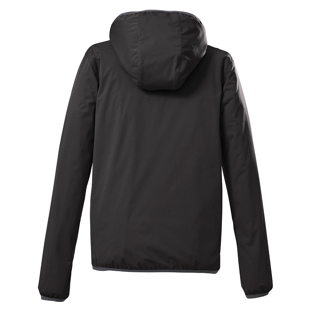 Boys' Killtec Soft Shell Packable Jacket - Lightweight Water-Resistant Outdoor Jacket for Hiking, Camping & School - Kids' Windproof Winter Coat