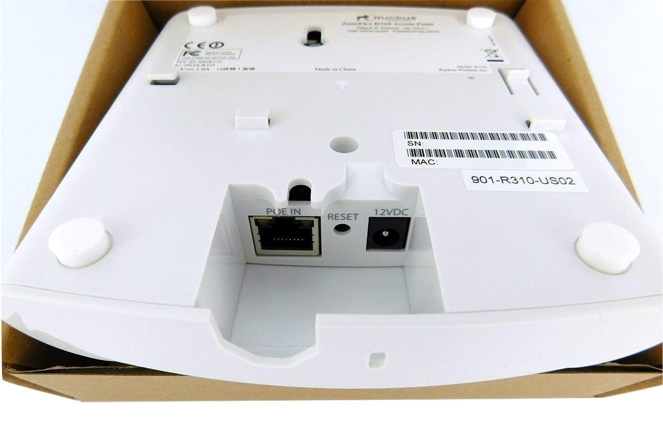 Ruckus Zoneflex R310 Wireless Indoor Access Point (901-R310-US02) - Certified Renewed | High-Speed WiFi for Offices, Hotels & Smart Homes