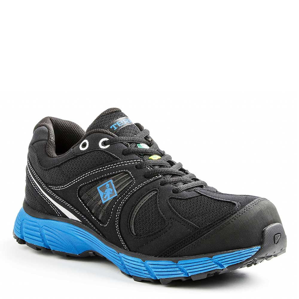 Terra Pacer SD Men's Athletic Composite Toe Work Shoes - Lightweight Safety Shoes for Construction & Warehouse - Slip Resistant, Electrical Hazard Protection - Blue (715104) - Perfect for Industrial Work, Outdoor Labor & Heavy Duty Jobs