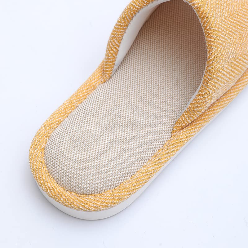 Non-Slip Fabric Slippers for Men & Women - Soft Sole Indoor/Outdoor House Shoes for All Seasons | Perfect for Home, Office & Travel Comfort